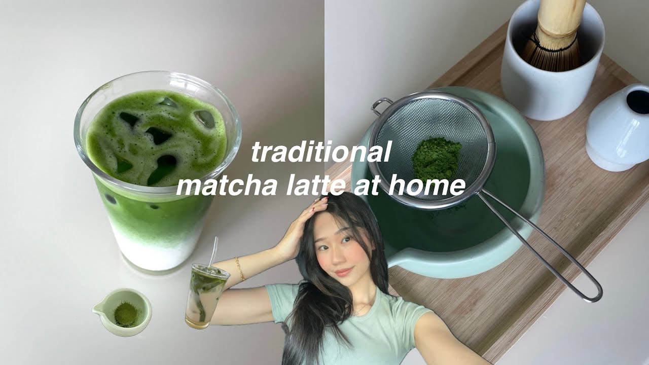 how to make a ✨perfect matcha latte✨ | traditionally, at home, simple & easy 🍵