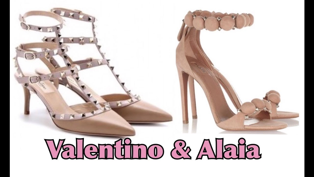 Valentino Rock Studs & Azzedine Alaia Sandals Unboxing/Review | Fumi Desalu-Vod