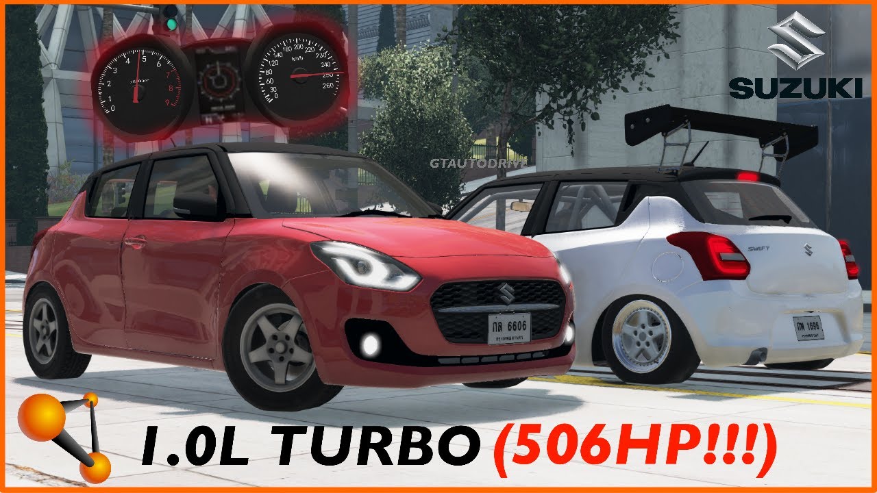 Suzuki Swift with Airbags | BeamNG.drive