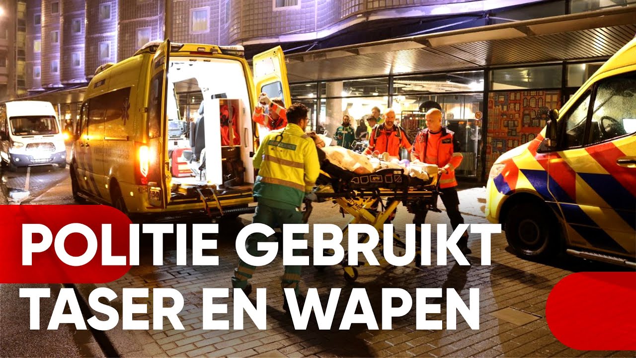 09-03-2023 Amsterdam - steekincident bij Centraal Station