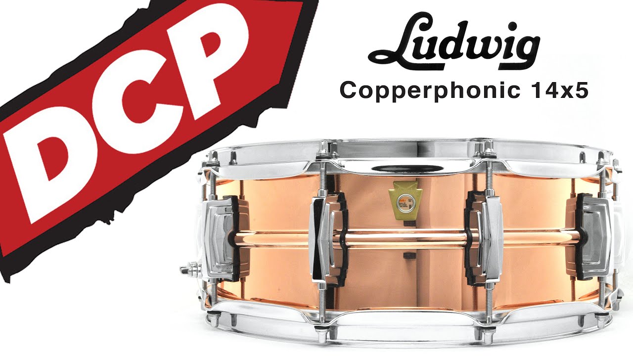Ludwig Copperphonic Snare Drum 14x5 // Video Demo