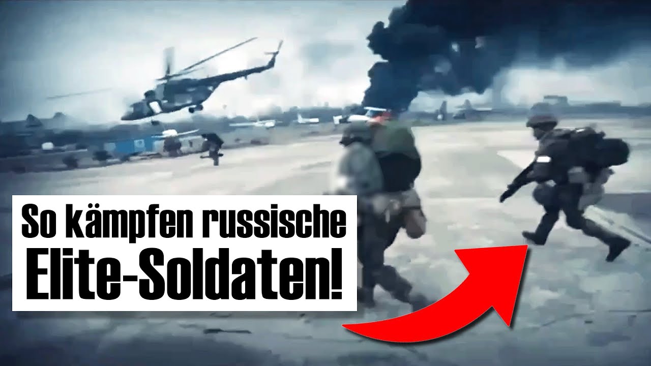 Unglaubliches Video von russischen Fallschirmjägern im Kampf!