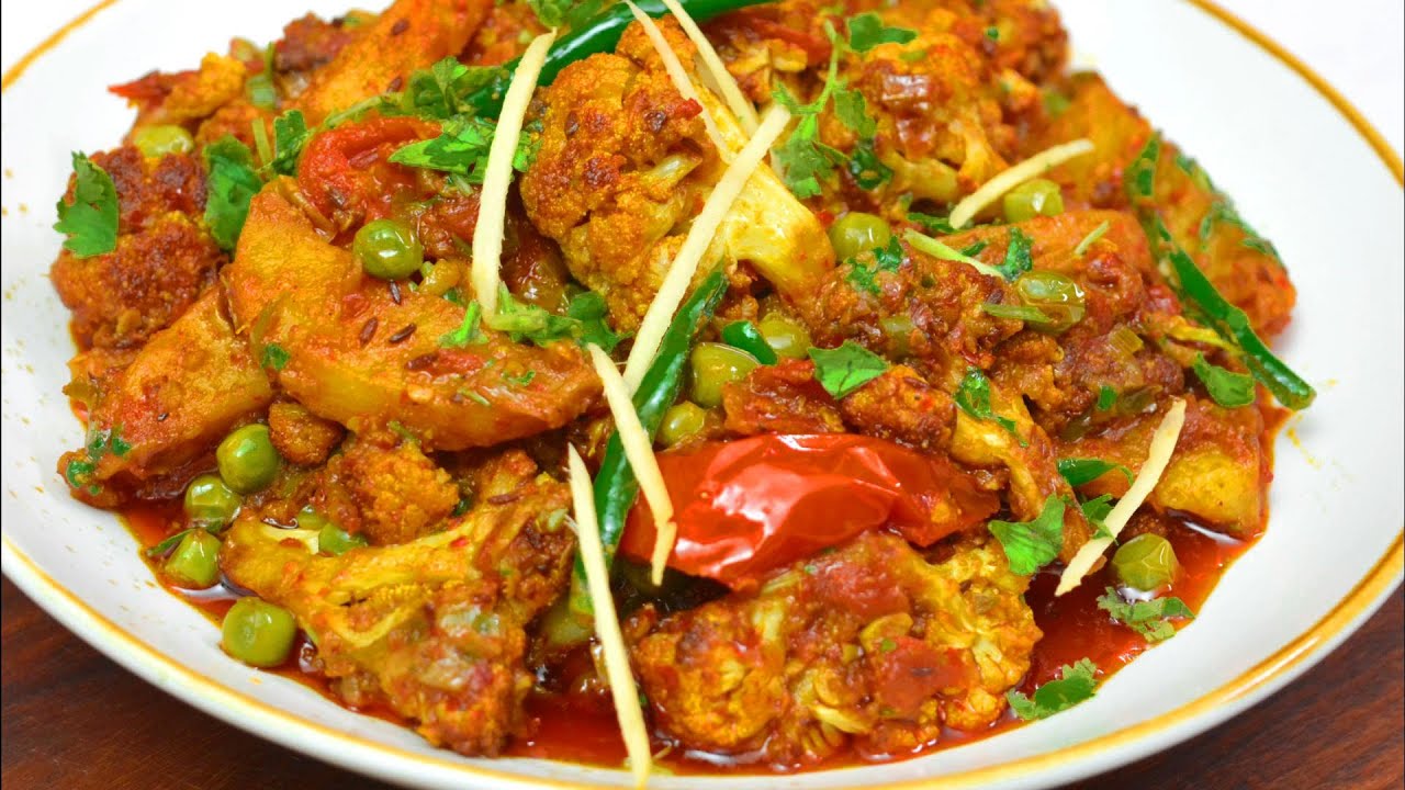 Adraki Aloo Gobi | Easy & Tasty Dry Sabzi Recipe