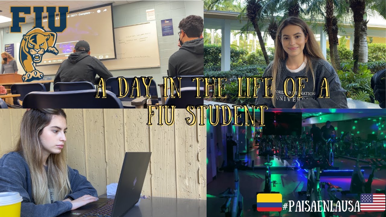 Mi Rutina Diaria En Estados Unidos/ A day in the life of a FIU Student