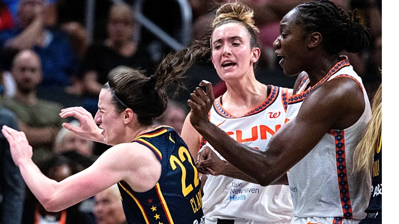 Caitlin Clark Getting ATTACKED by the WNBA Compilation