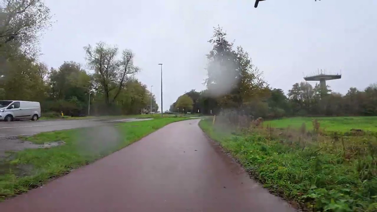 Paraplu brengen naar Joe