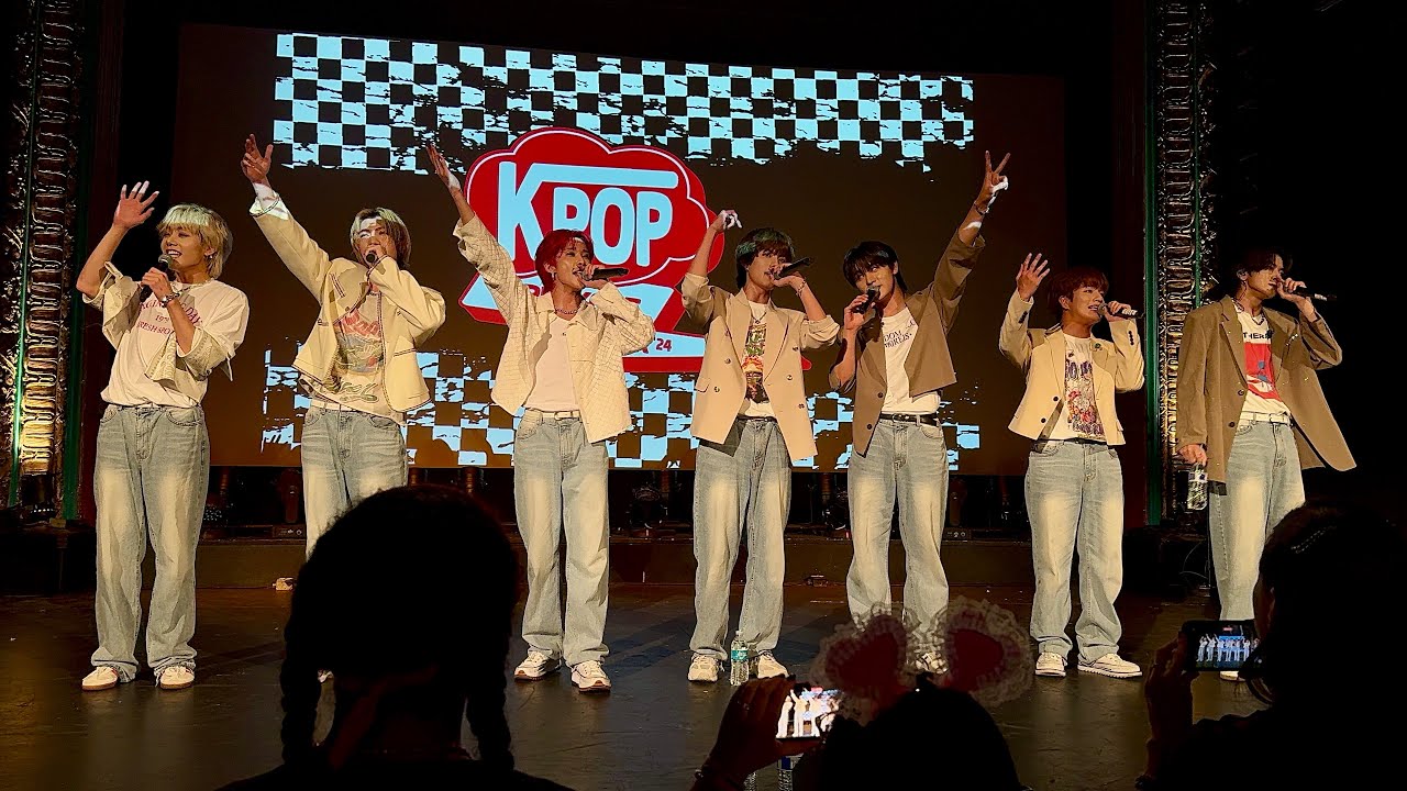 TRENDZ US DEBUT full set, Kpop Breakout Tour in Boston 트렌드지 240829 4K60
