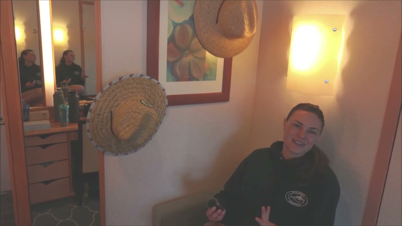 Экскурсия по каюте на лайнере Adventure Of The Seas компании Royal Caribbean, включая каюту Pullm...