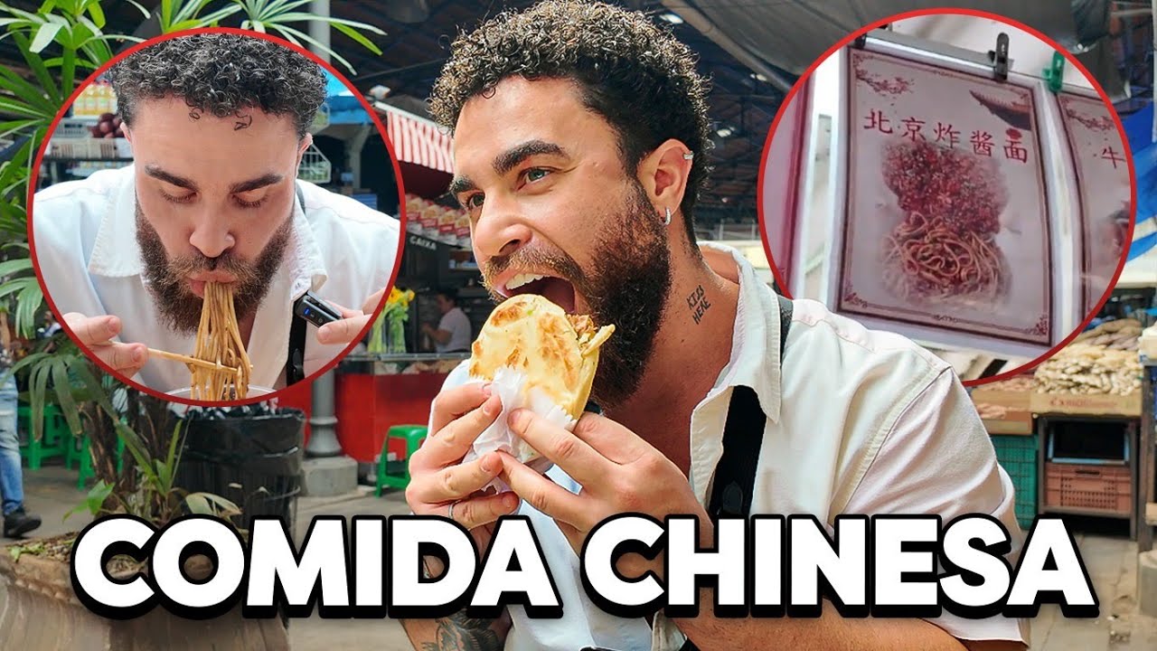 TUDO O QUE EU COMO NO MERCADÃO CHINÊS!