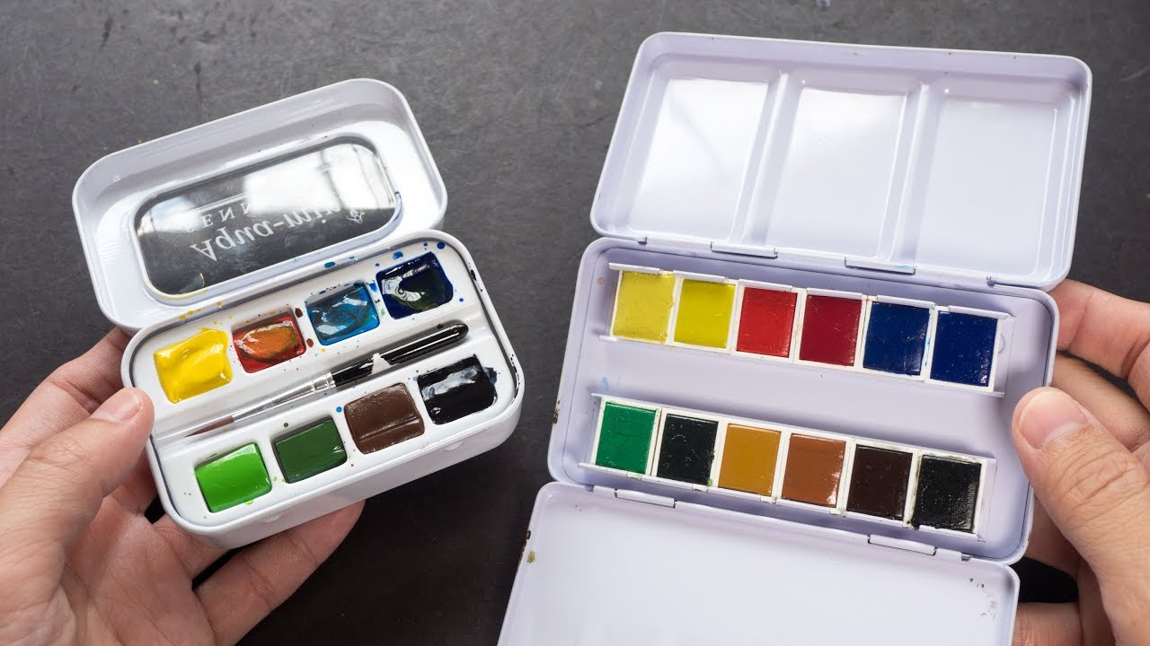 Exploring Your First Watercolor Set