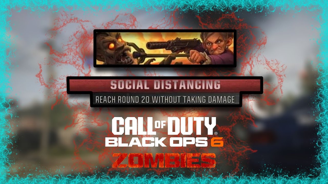 How To Easily Get The Social Distancing Calling Card - Black Ops 6 Zombies Dark Ops