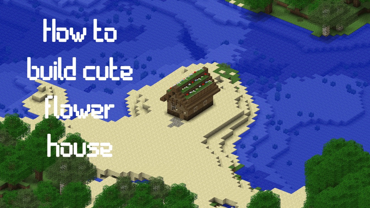 How to build a cute flower house
