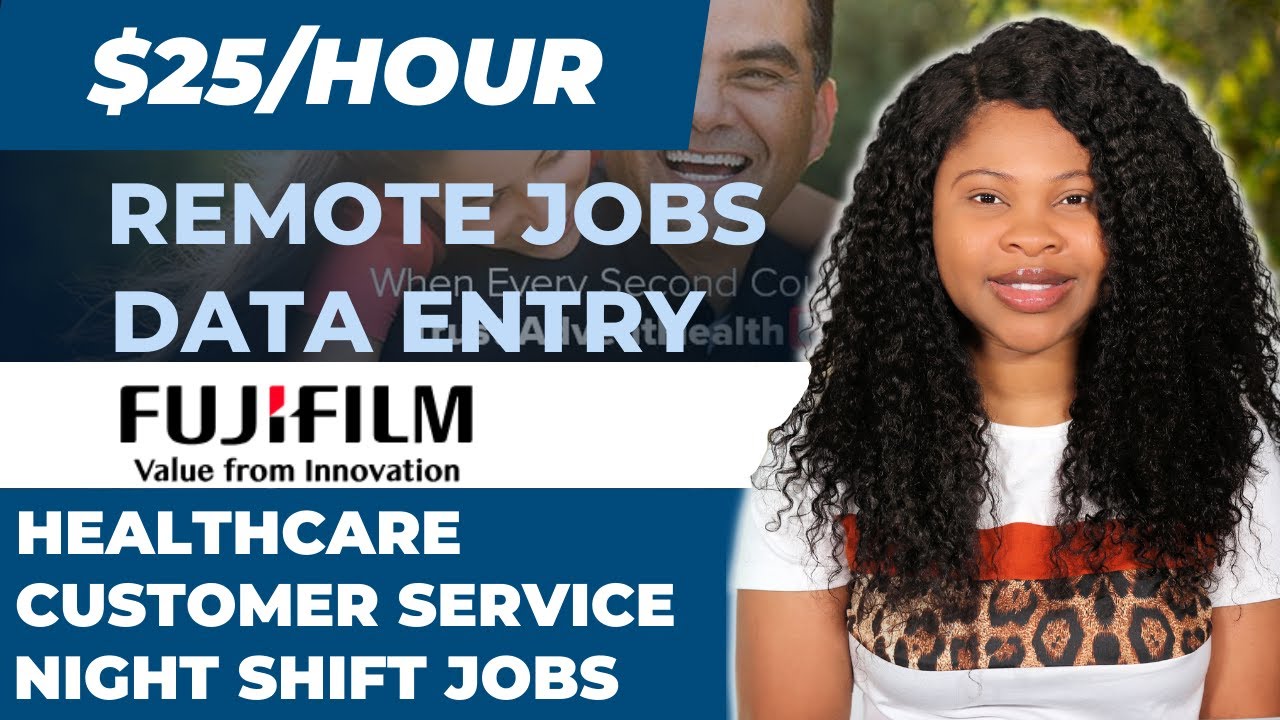 $25 Remote Jobs: Data Entry Work From Home Jobs 2026 (Healthcare, Entry Level)