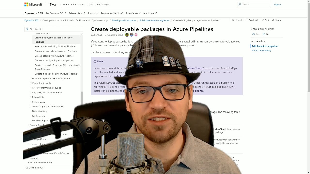 Dynamics 365 F&O - Replace the Packaging Step in Legacy Pipeline