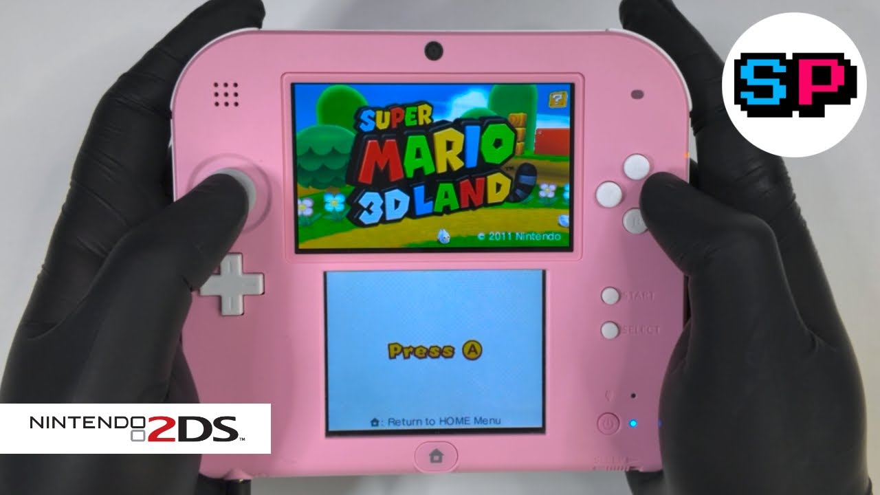 Super Mario 3D Land on Nintendo 2DS Handheld Gameplay (Full HDR)