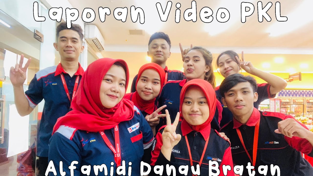LAPORAN PKL DI ALFAMIDI — ANDREA KHOIRIYAH XII BRTL 1 