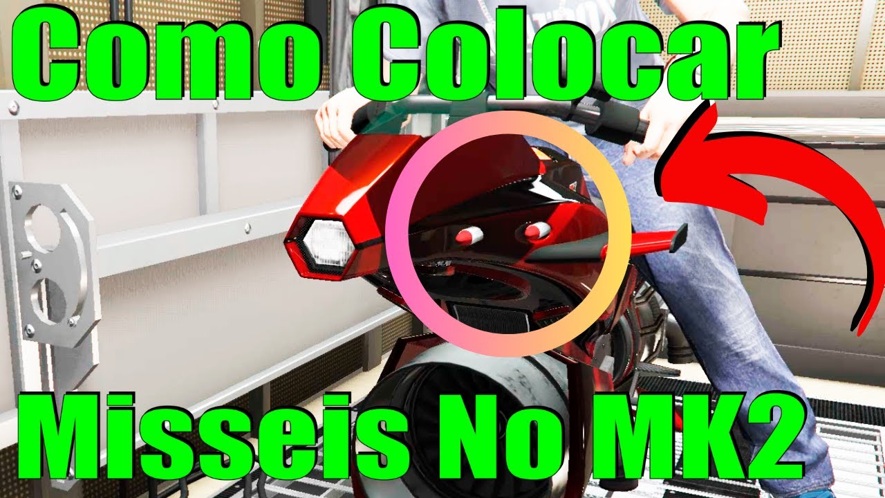 Gta V Online Como Colocar Misseis no MK2
