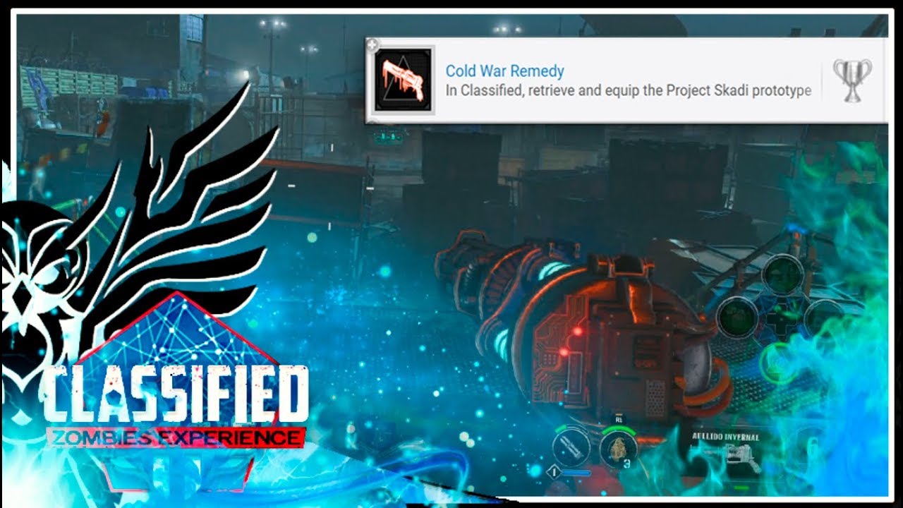 TUTORIAL EASTER EGG CLASSIFIED || “REMEDIO DE GUERRA FRÍA” (Black Ops 4 Zombies - Logro/Trofeo)