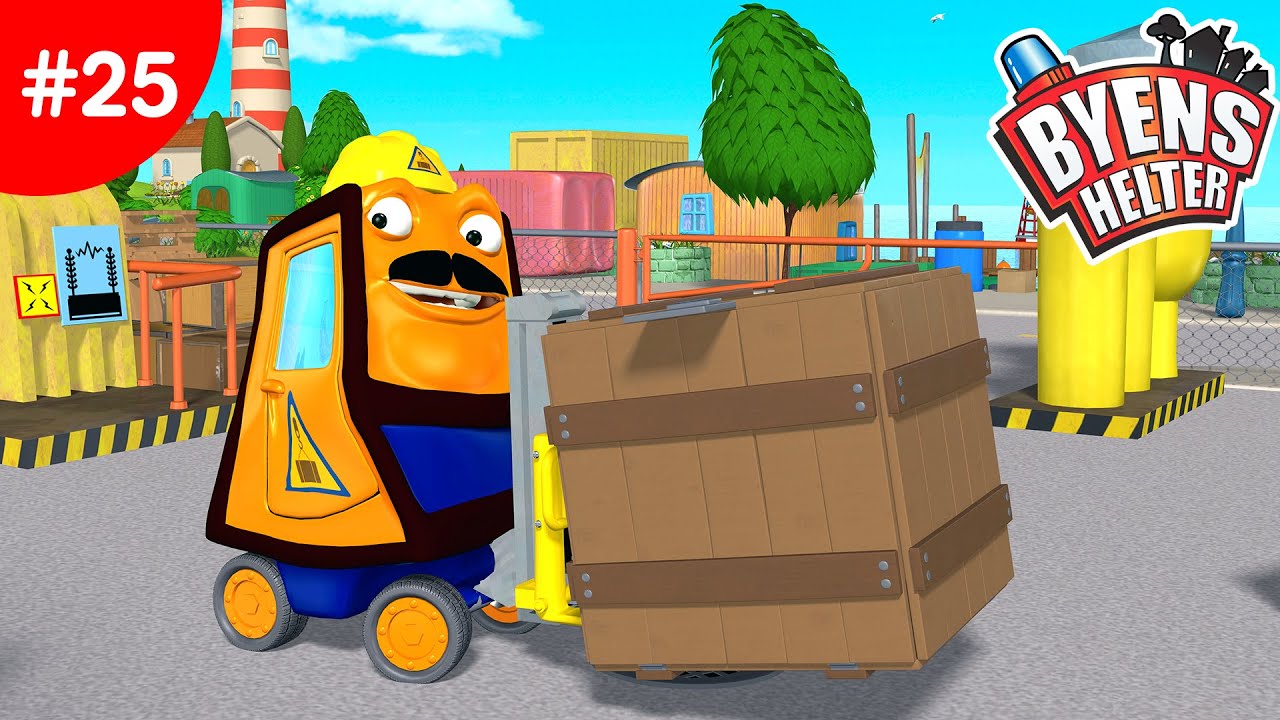 Byens Helter | 25 Den hemmelige boksen | Tegnefilm for Småbarn | Animasjonsserie for Småbarn