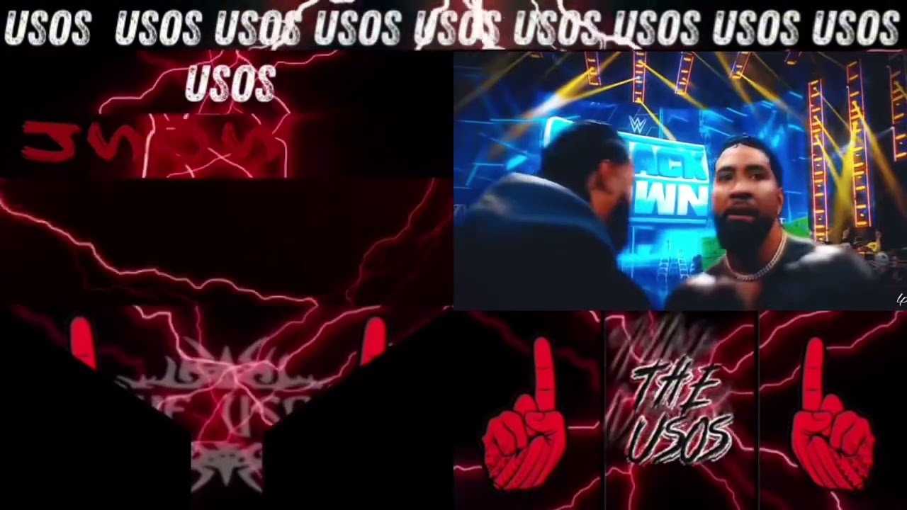 THE USOS CUSTOM GFX TRON