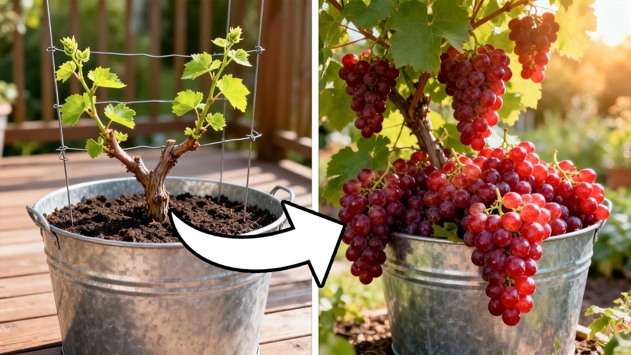 Como Cultivar UVAS no seu Jardim | Guia Completo para Iniciantes