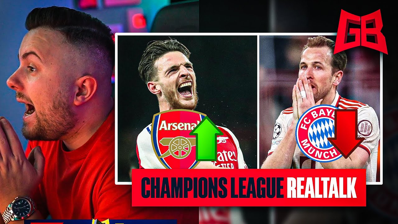 BAYERN vor dem CL AUS 😧 ARSENAL ZERSTÖRT REAL MADRID 😱 GamerBrother CHAMPIONS LEAGUE REALTALK 🏆