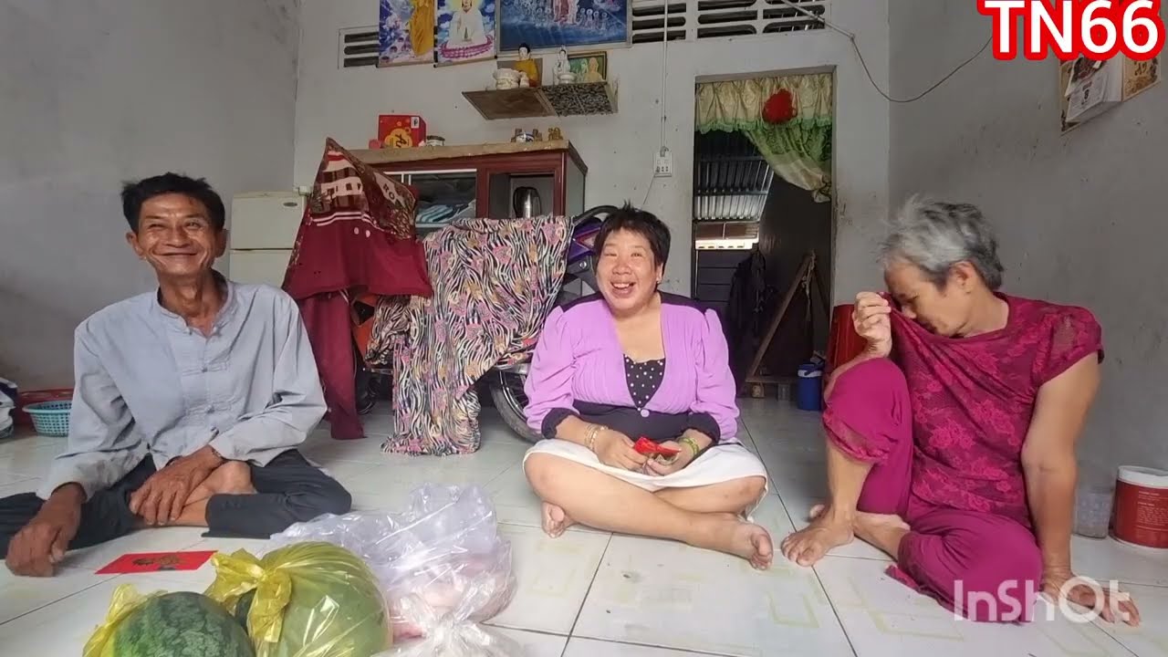 TUẤN TRƯỜNG TẶNG QUÀ TẾT NHÀ CHI.BẤT NGỜ CHI 