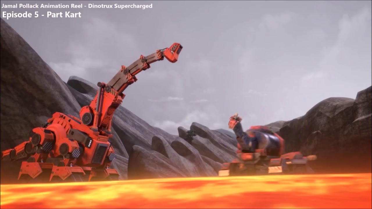 Jamal Pollack Animation Reel - Dinotrux Supercharged Season 3
