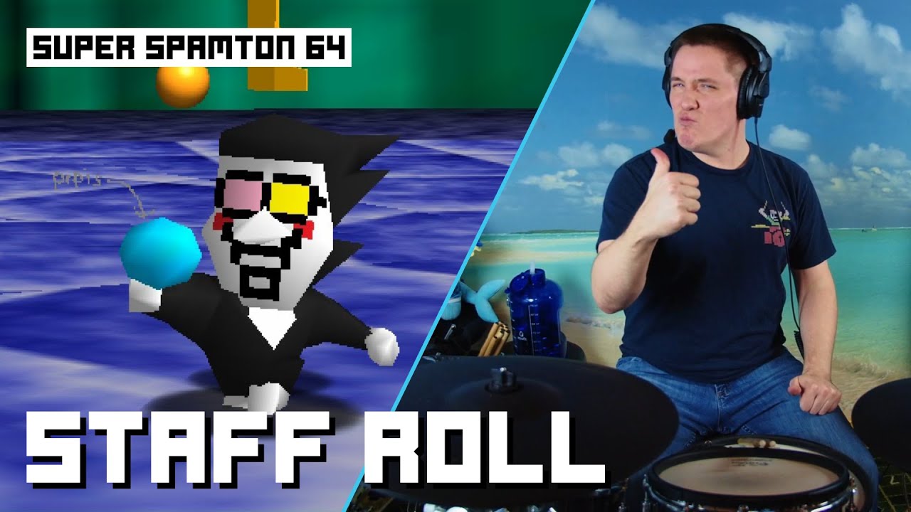 Staff Roll - Super Spamton 64 | Drum Cover