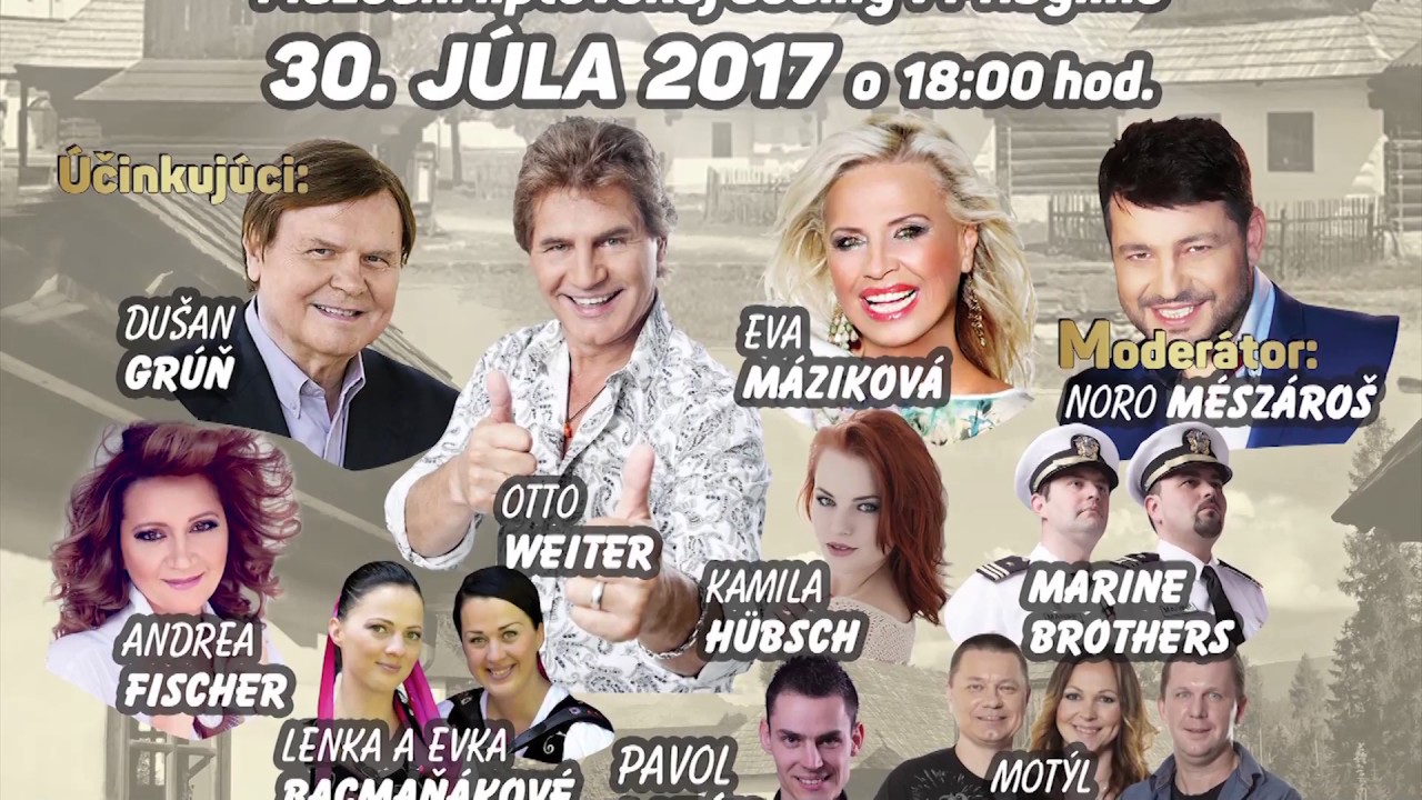 SENZI TV SHOW 2017 - TELEV&Iacute;ZIA SENZI - PRIBYLINA - NORO M&Eacute;SZ&Aacute;RO&Scaron;