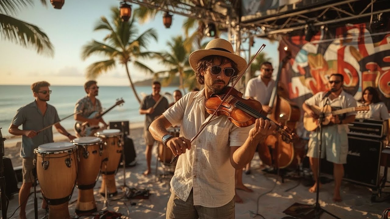 Hot Latin Salsa & Violin Mix – Passionate Violin Salsa Dance Music | Exoduss
