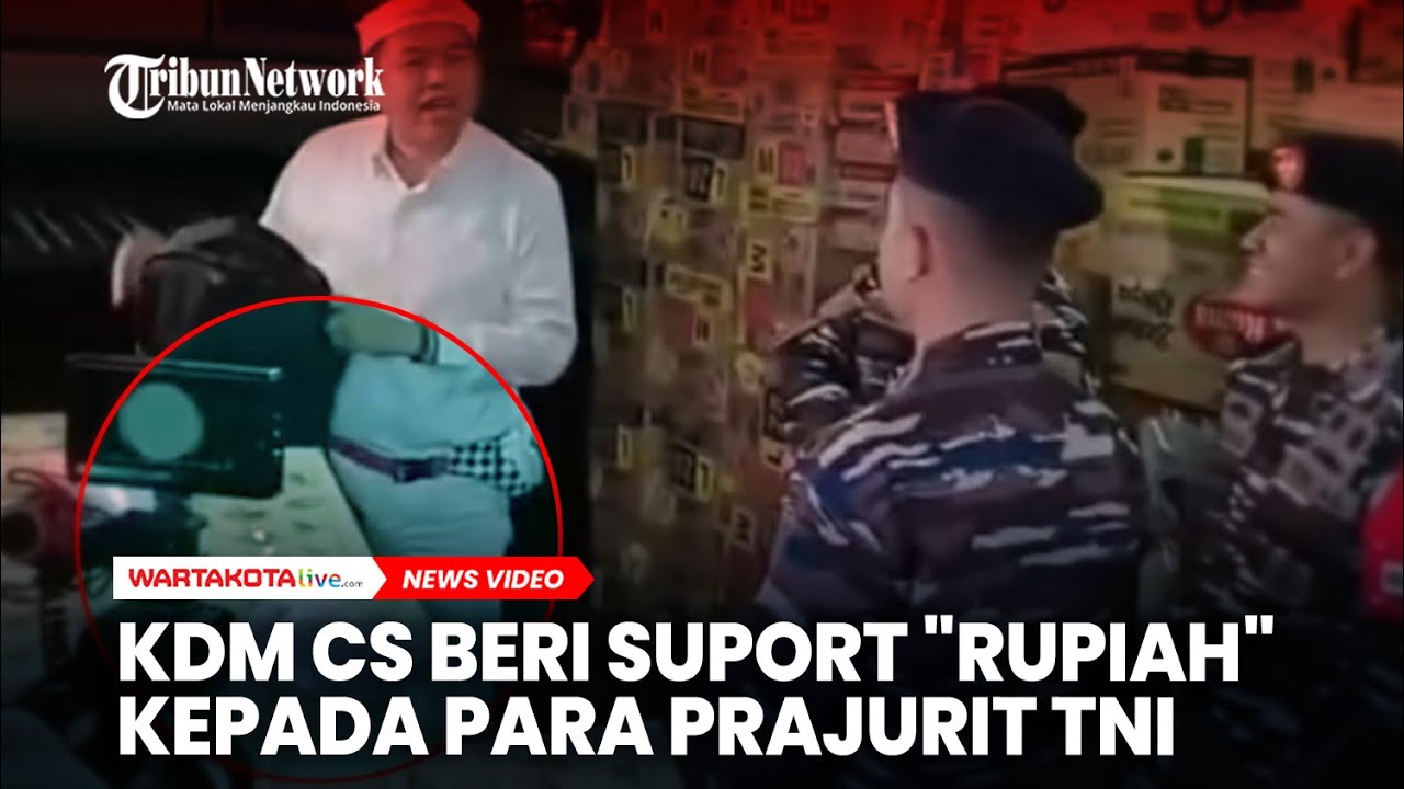 Momen Dedi Mulyadi Cs Berikan Suport 