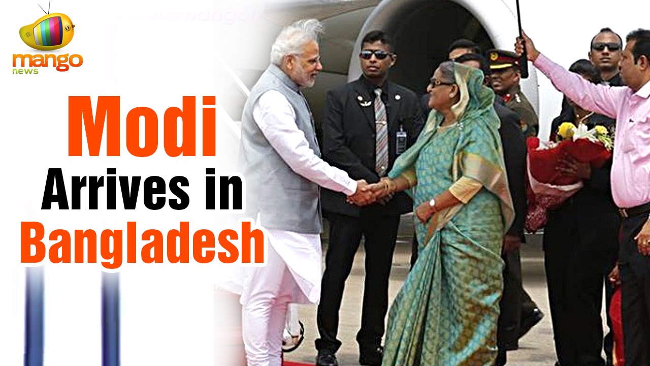 PM Modi arrives in Bangladesh | Visits National Martyrs Memorial in Dhaka