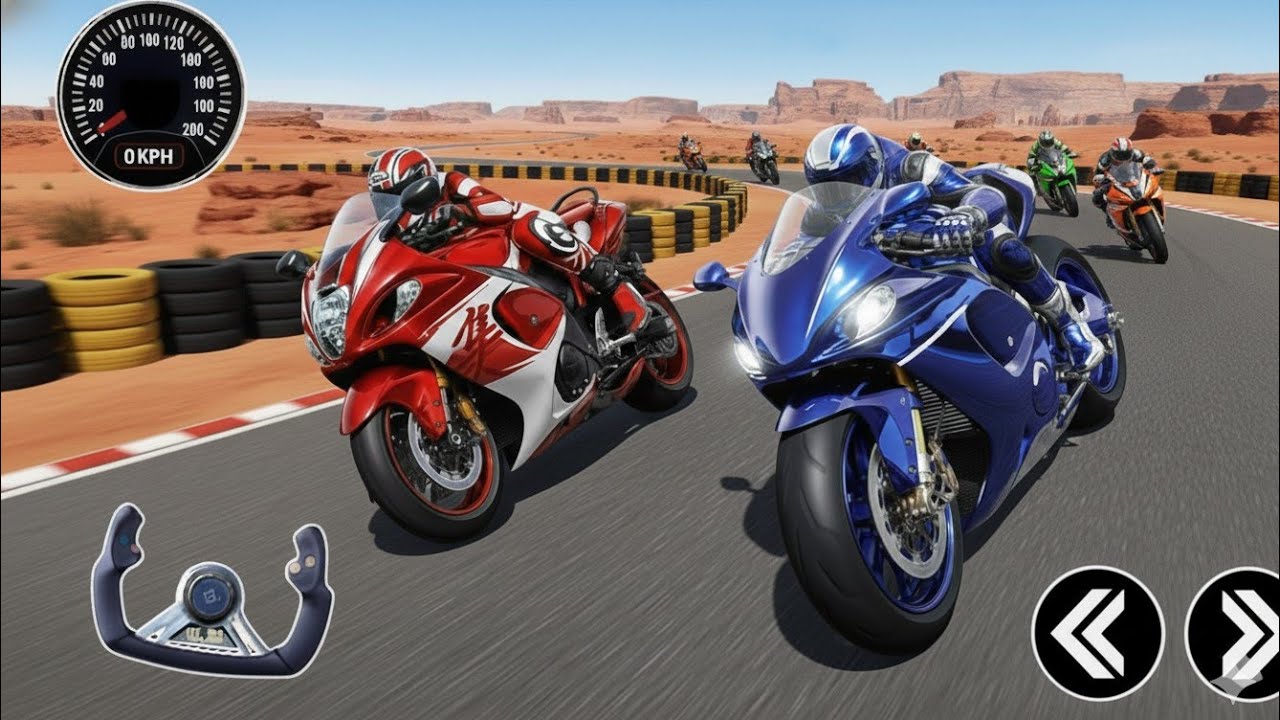 Real Bike Racing Simulator 2025 - GT Bike Racing Game - Android GamePlay