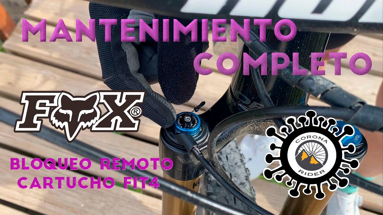 🔧🔧 MANTEMIENTO COMPLETO BLOQUEO REMOTO FOX CARTUCHO FIT4🔧🔧