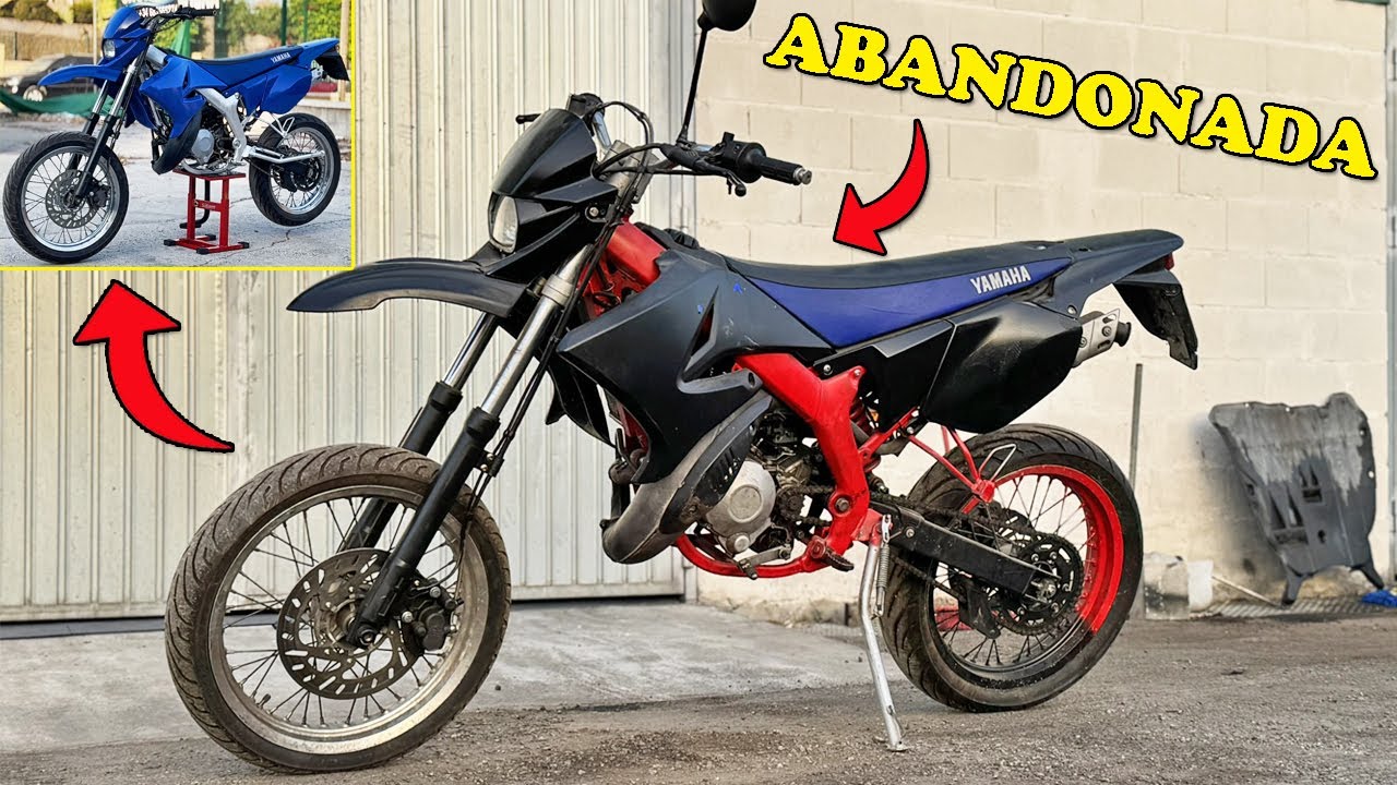 RESTAURO una YAMAHA DT SUPERMOTARD al DETALLE