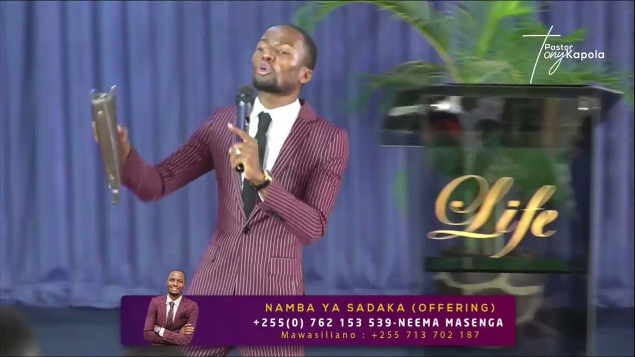 Neno la Mungu Ni Jibu | Pastor Tony Kapola | 19th Jan 2022