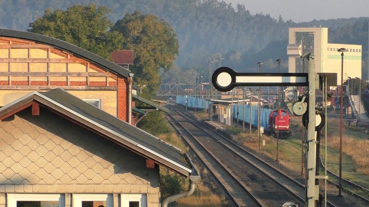 Bundesbahn Klassiker im Einsatz #RP Holzzüge im Thüringer Wald im Herbst 2024#