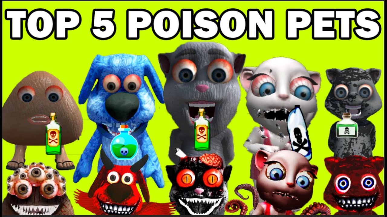 TOP 5 Poison Pets | Juan, Maria, Pablo, Joe, Peu