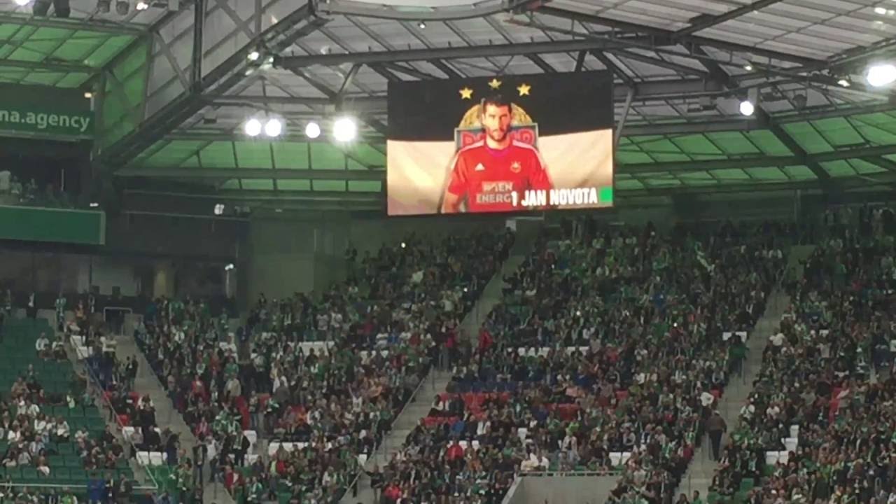 Die Mannschaftsaufstellung des SK Rapid Wien gegen Chelsea FC