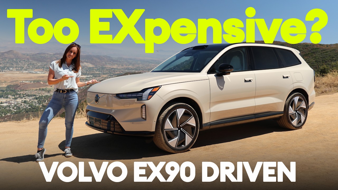 Слишком дорого? ПЕРВЫЙ ПУТЬ на новом 7-местном Volvo EX90! | Электрификация