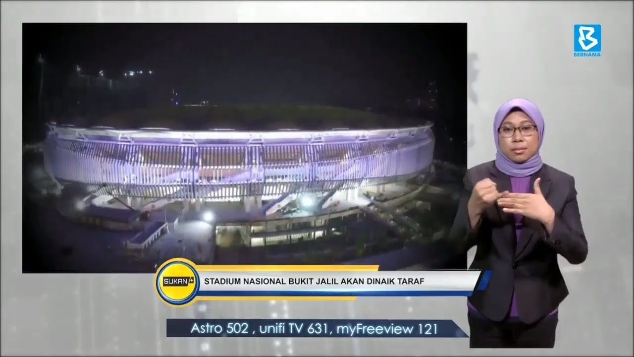 Stadium Nasional Bukit Jalil akan dinaik taraf