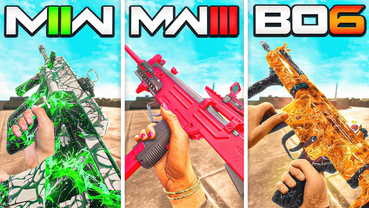 BO6 vs MW3 vs MW2 SMGs in Warzone Rebirth Island.. Which is Better?