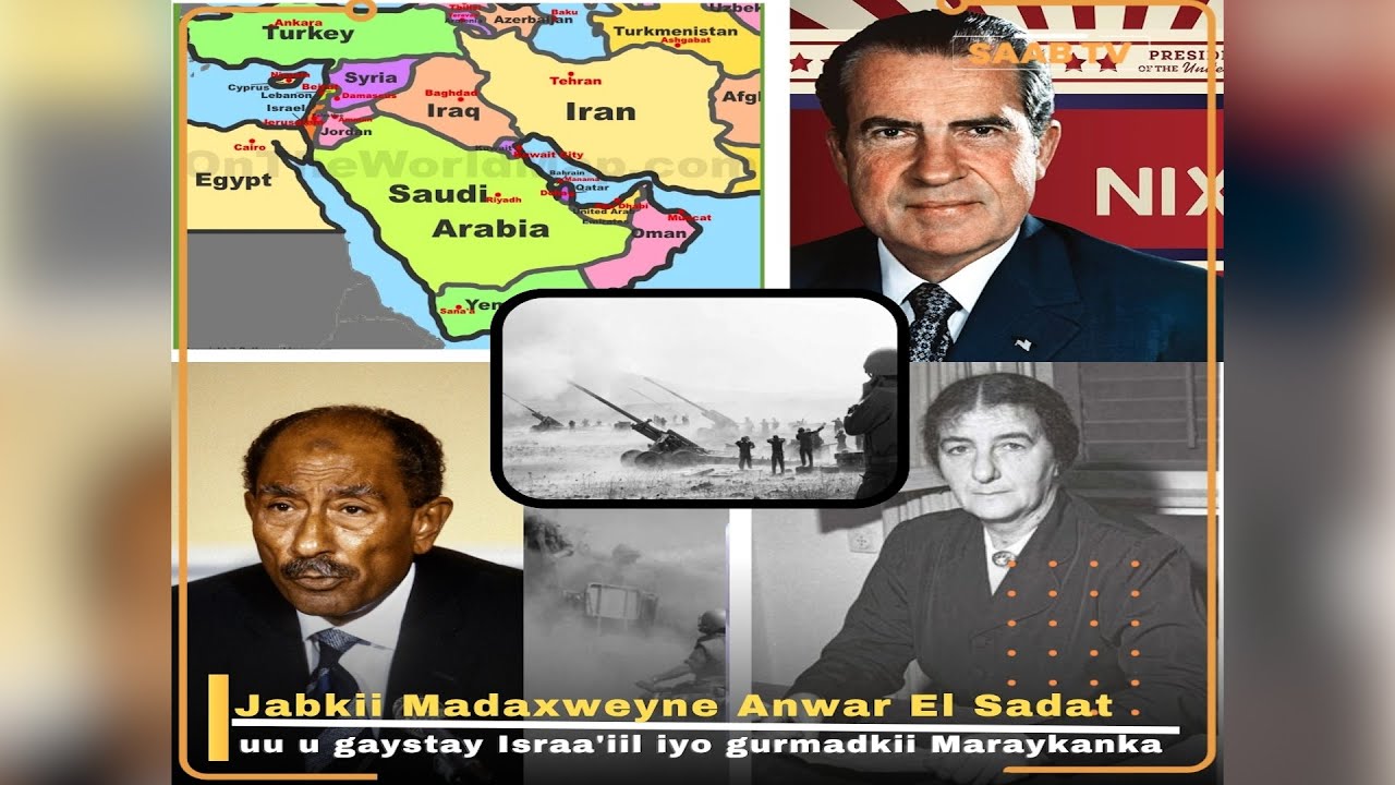 Jabkii Madaxweyne Anwar El Sadat uu u gaystay Israa'iil iyo gurmadkii Maraykanka