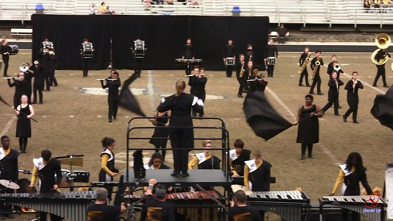 Grey's Creek High School Marching Band at Union Pines 10/26/2019
