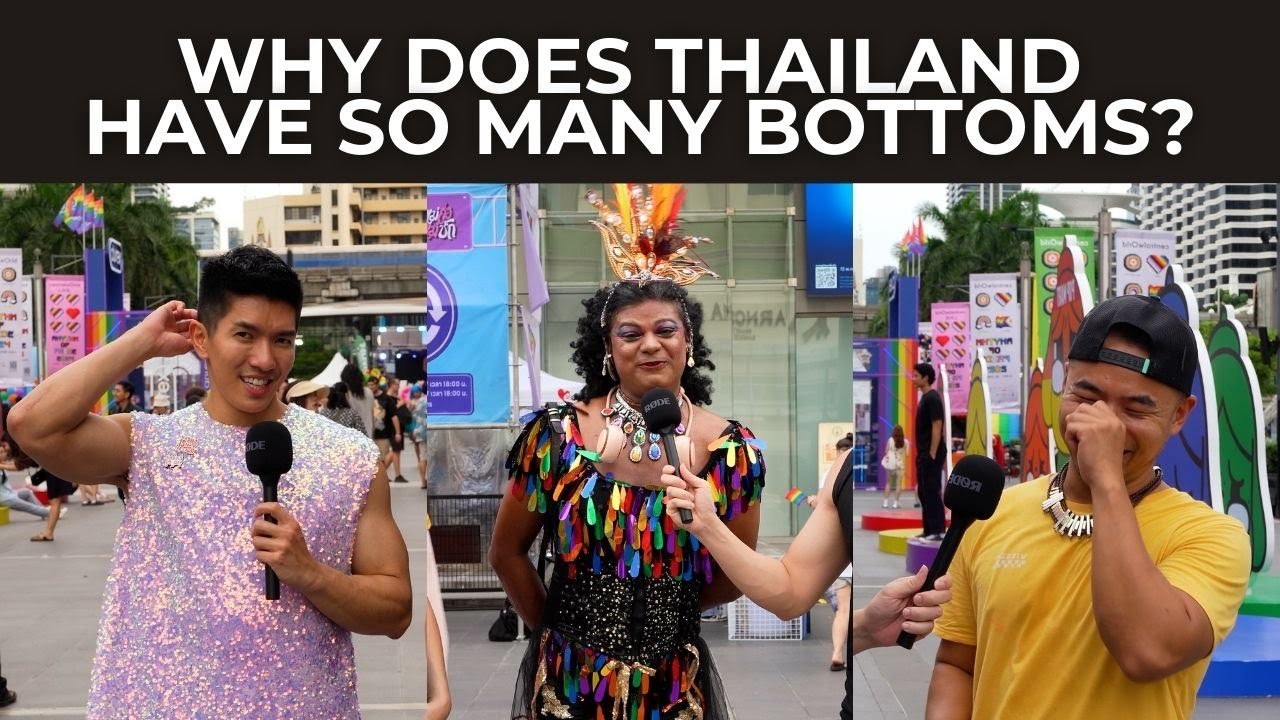 Asking Random Funny Questions At Bangkok Pride Parade 2024