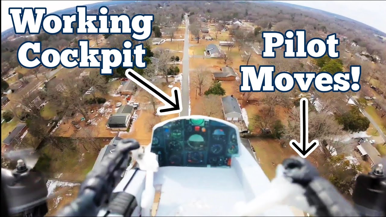 Working Cockpit on Massive Drone | Hop in the Pilot's Seat! 