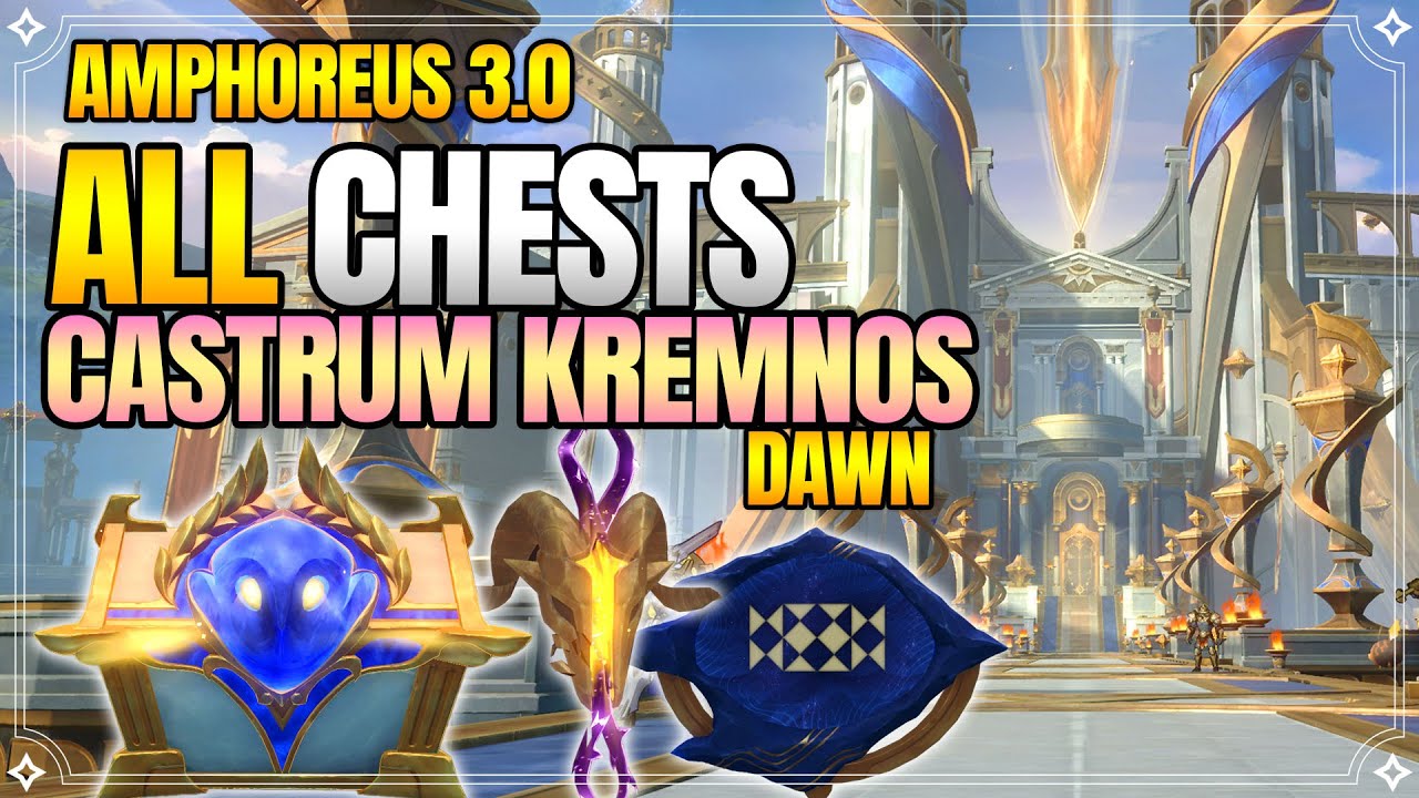 All Treasures in ''Bloodbathed Battlefront'' Castrum Kremnos - Amphoreus 3.0 |【Honkai: Star Rail】