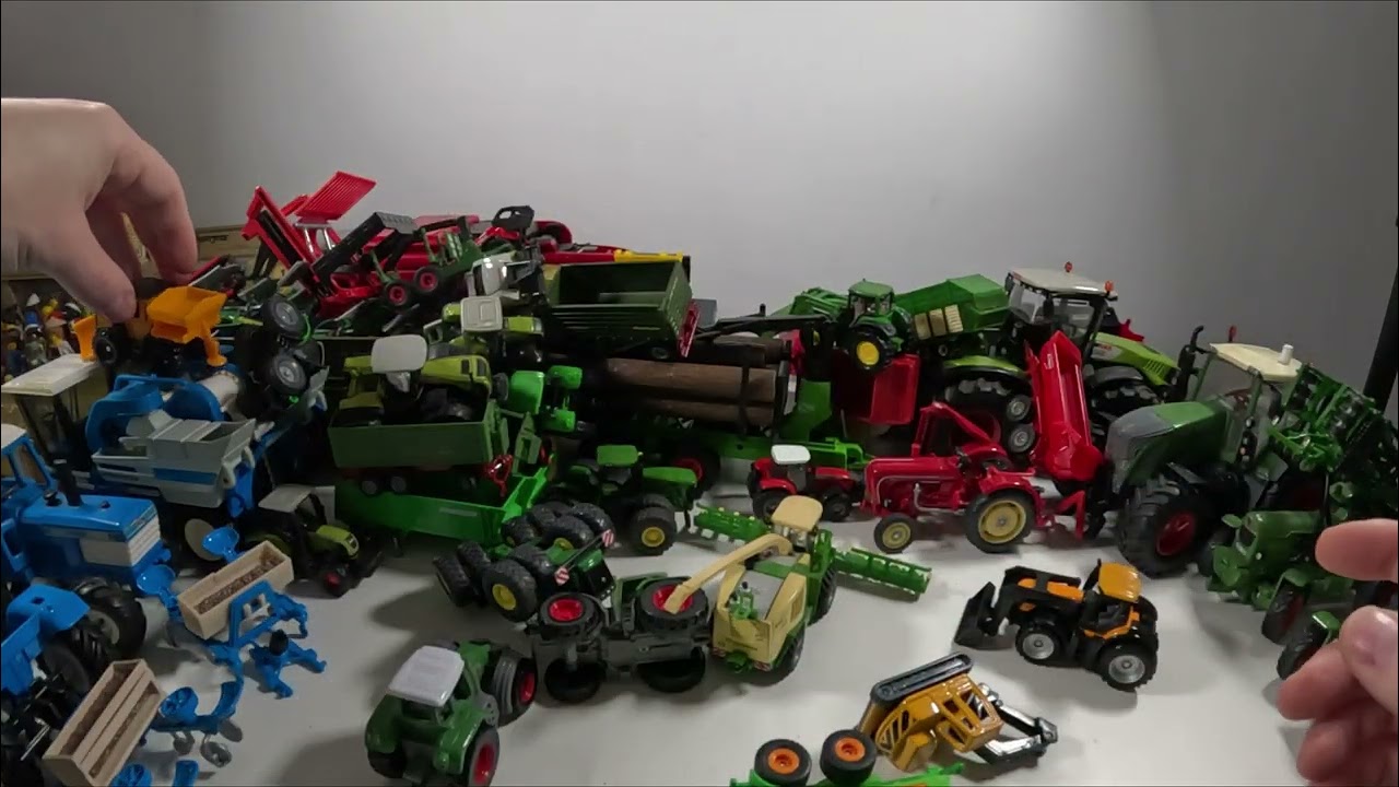 Models of Cars and Trucks - Small Toy Garage - Part four