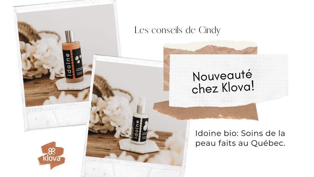 Découverte de la gamme Idoine - Klova boutique éco-responsable (Montréal)